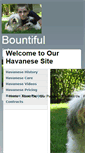 Mobile Screenshot of bountifulhavanese.com